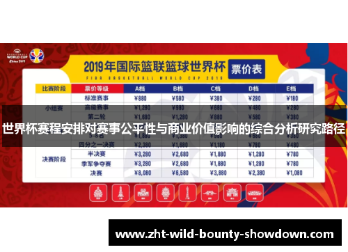 世界杯赛程安排对赛事公平性与商业价值影响的综合分析研究路径